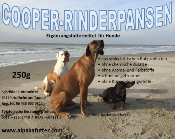 Cooper Rinderpansen 250 g